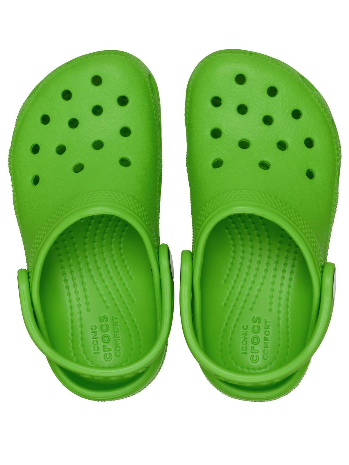 Zueco Niños Pequeños Classic Clog T Verde-3