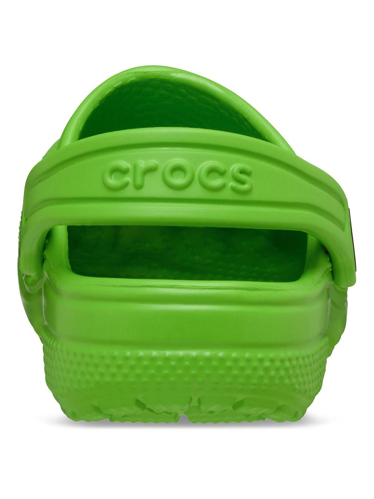 Zueco Niños Pequeños Classic Clog T Verde-4