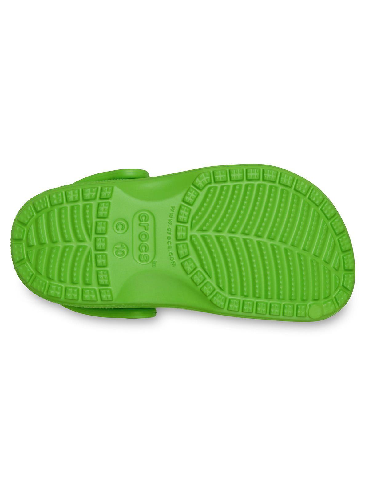 Zueco Niños Pequeños Classic Clog T Verde-5