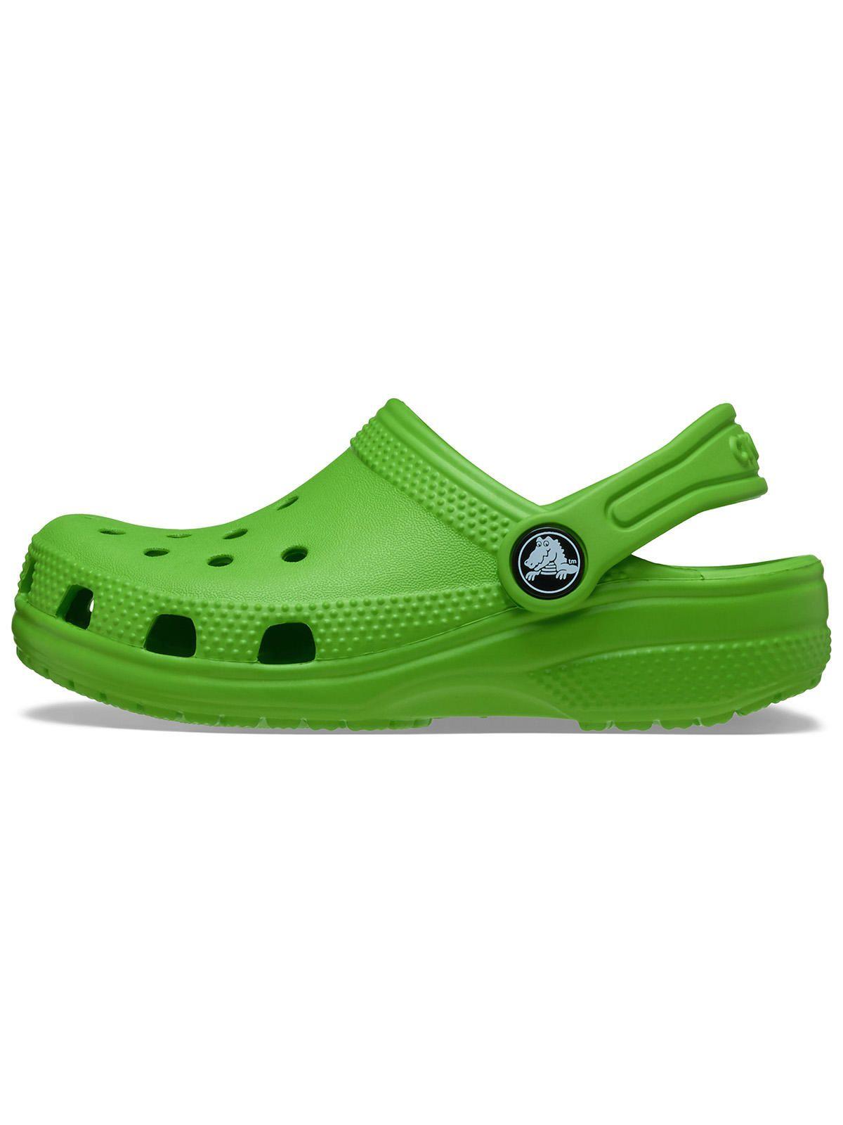 Zueco Niños Pequeños Classic Clog T Verde-6