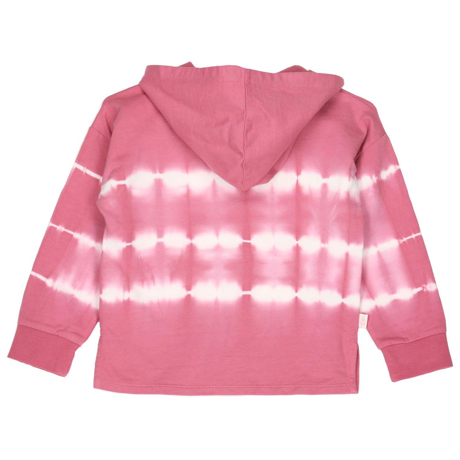 Polerón Niña Tiedye Rosado-1