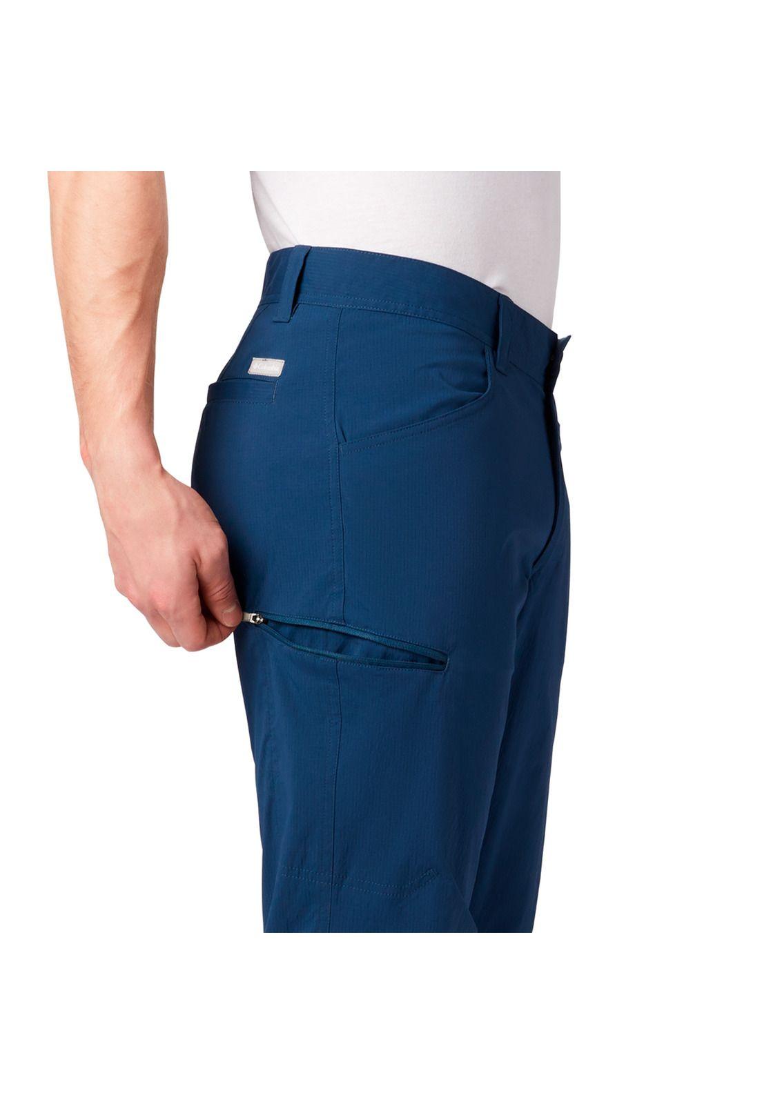 Pantalón Hombre Silver Ridge Ii St P Azul-3