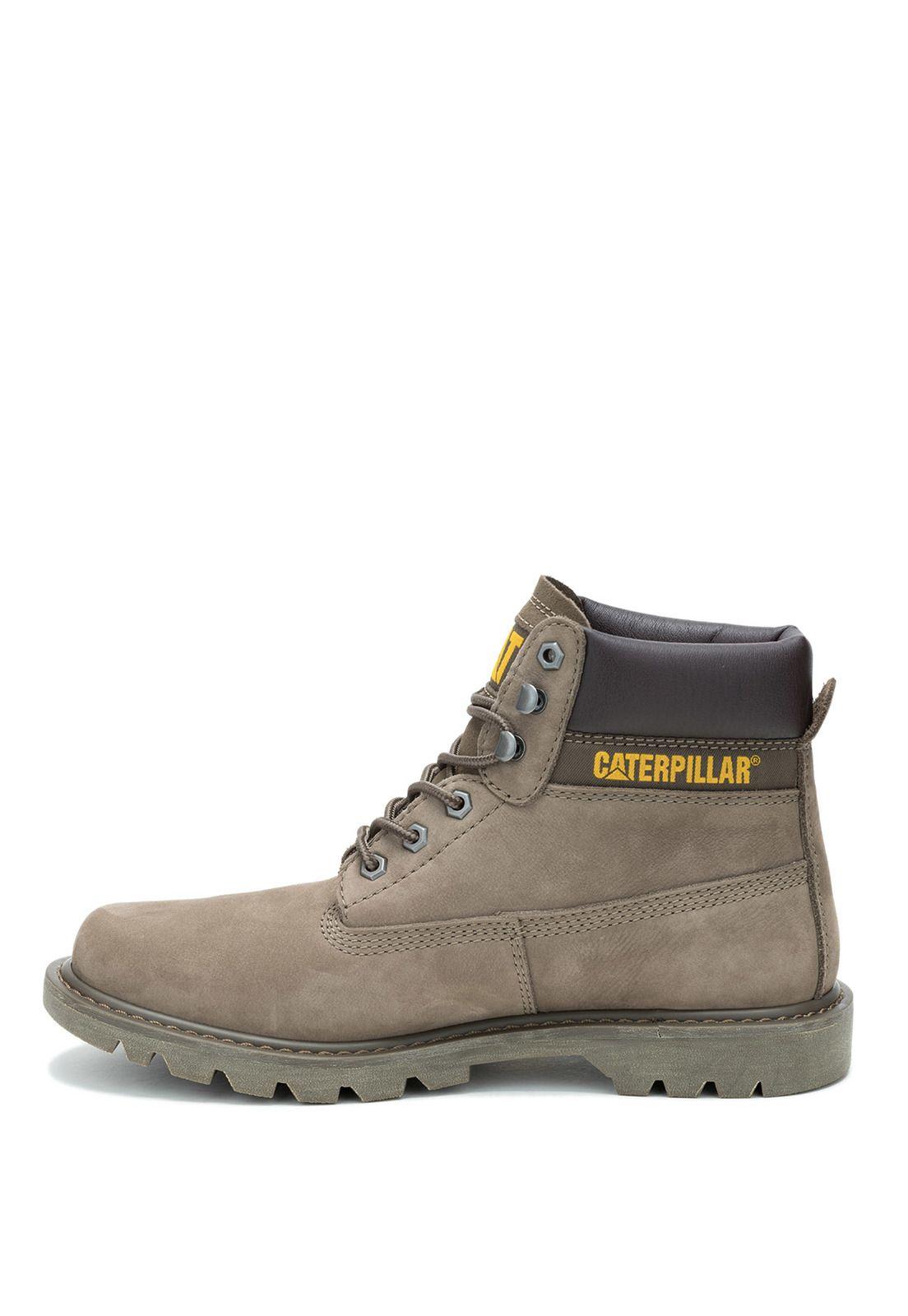 Botin Cuero Unisex Colorado 2 Gris Pardo-3
