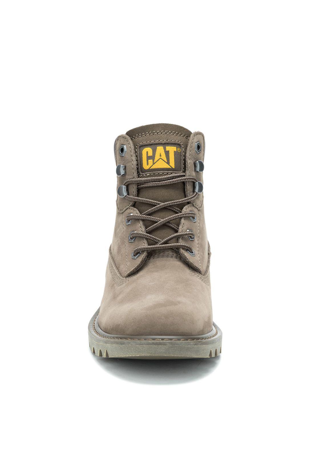 Botin Cuero Unisex Colorado 2 Gris Pardo-4