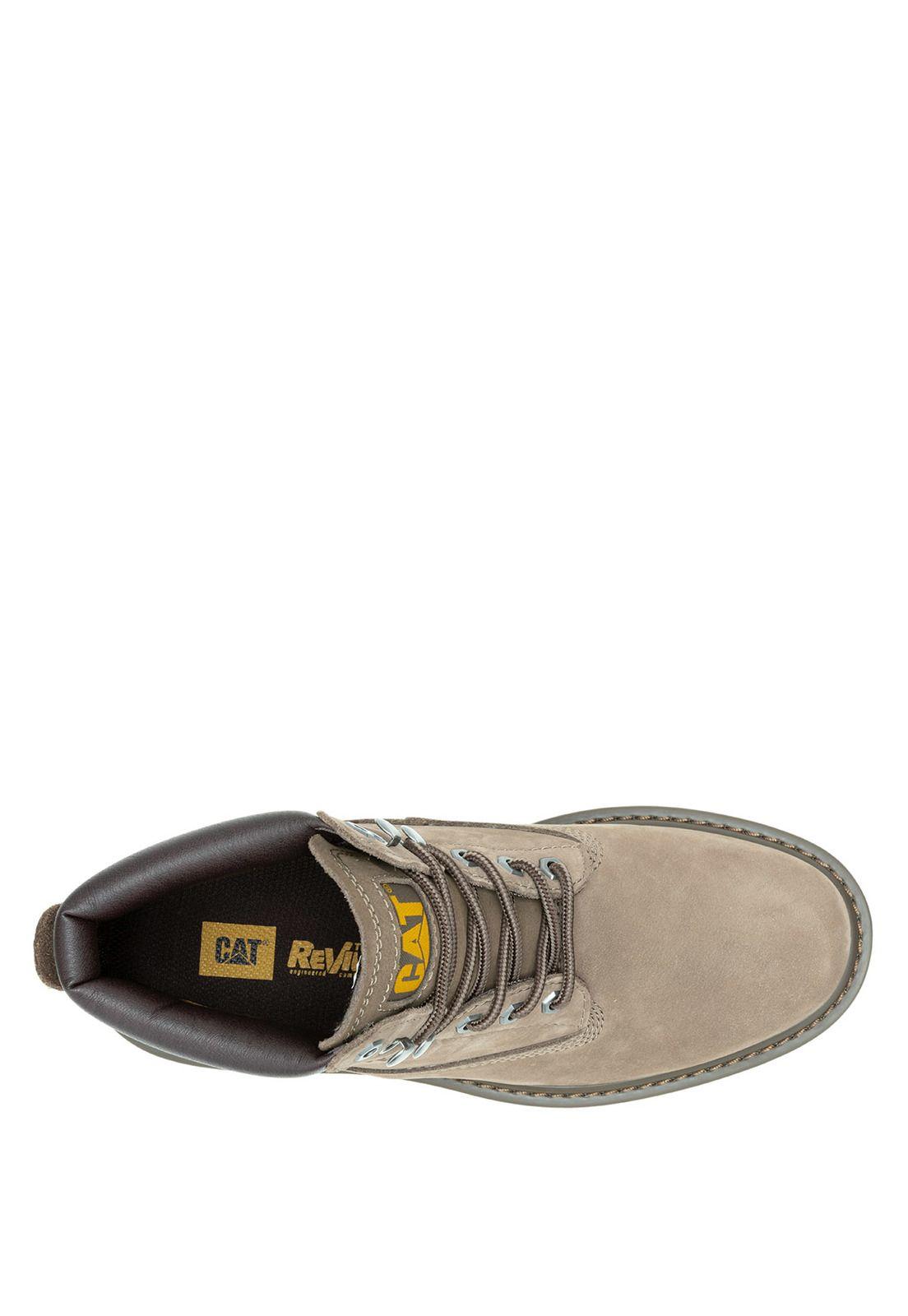 Botin Cuero Unisex Colorado 2 Gris Pardo-6