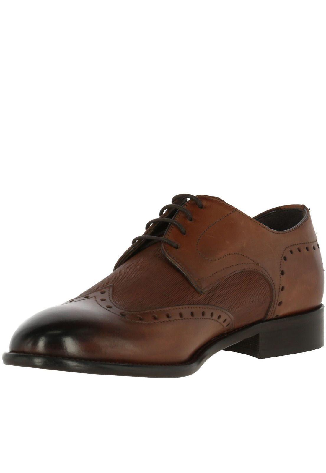 Zapato Cuero Luciano Café-2