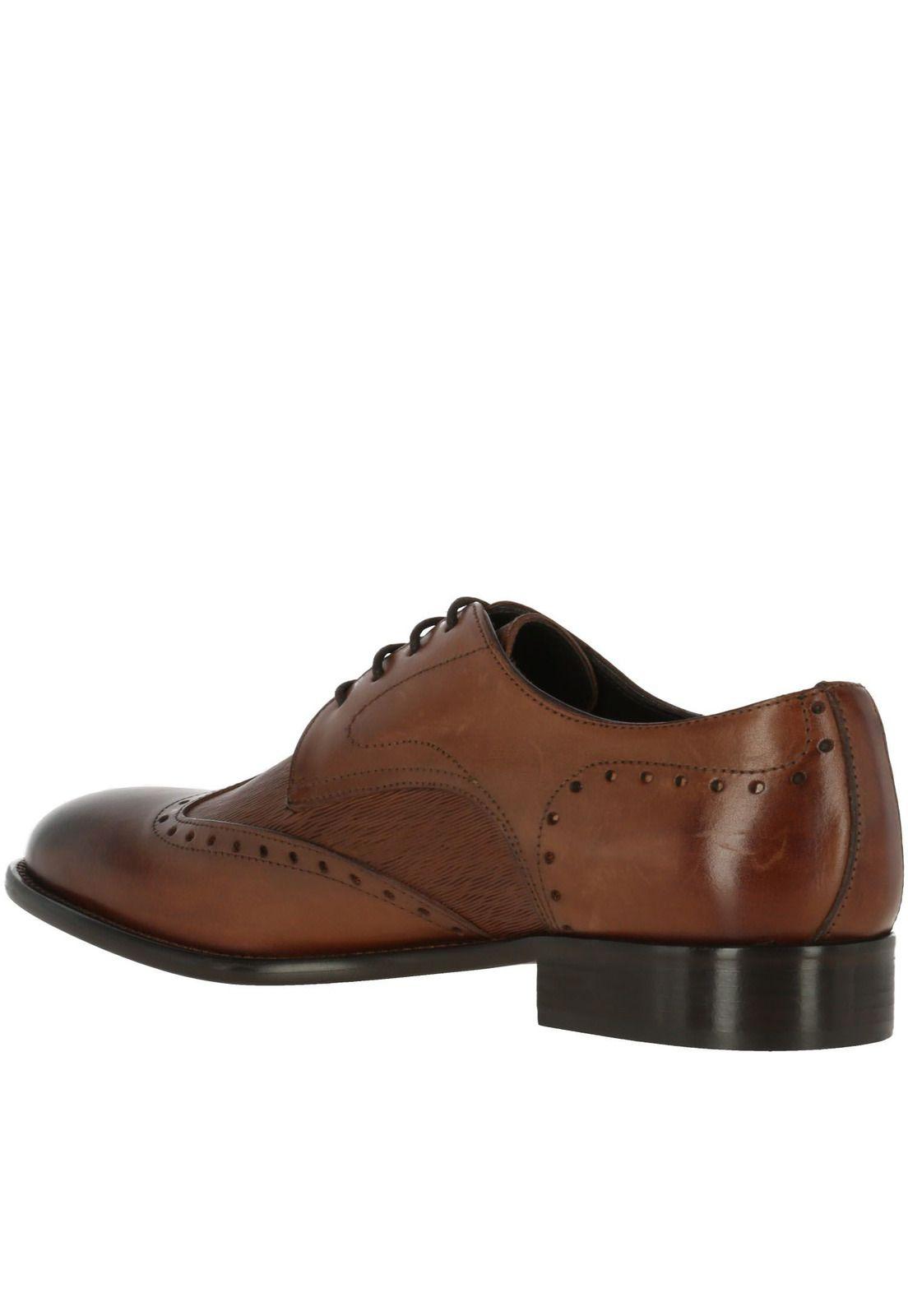Zapato Cuero Luciano Café-4