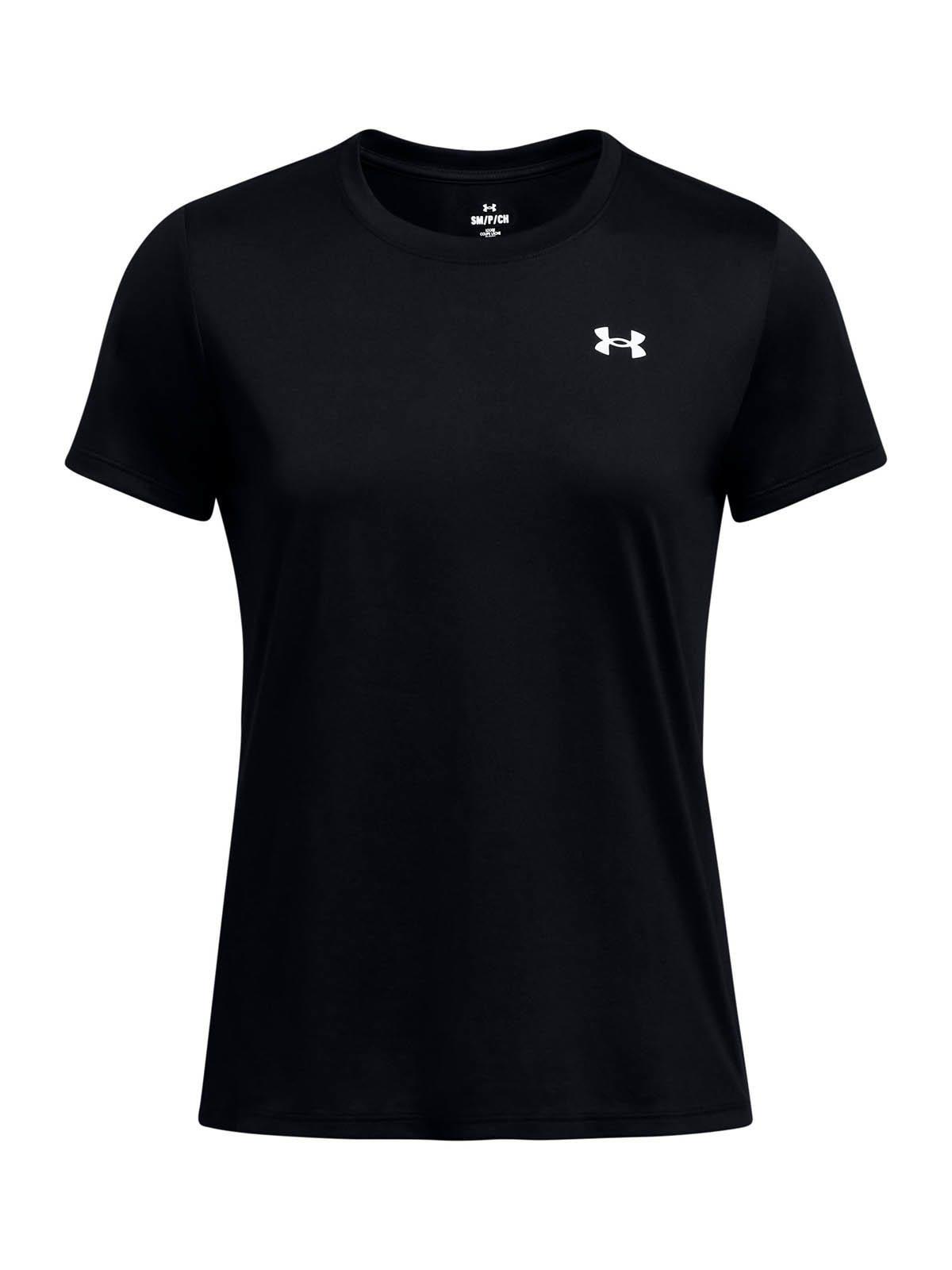 Polera manga corta UA Tech mujer Negro-0