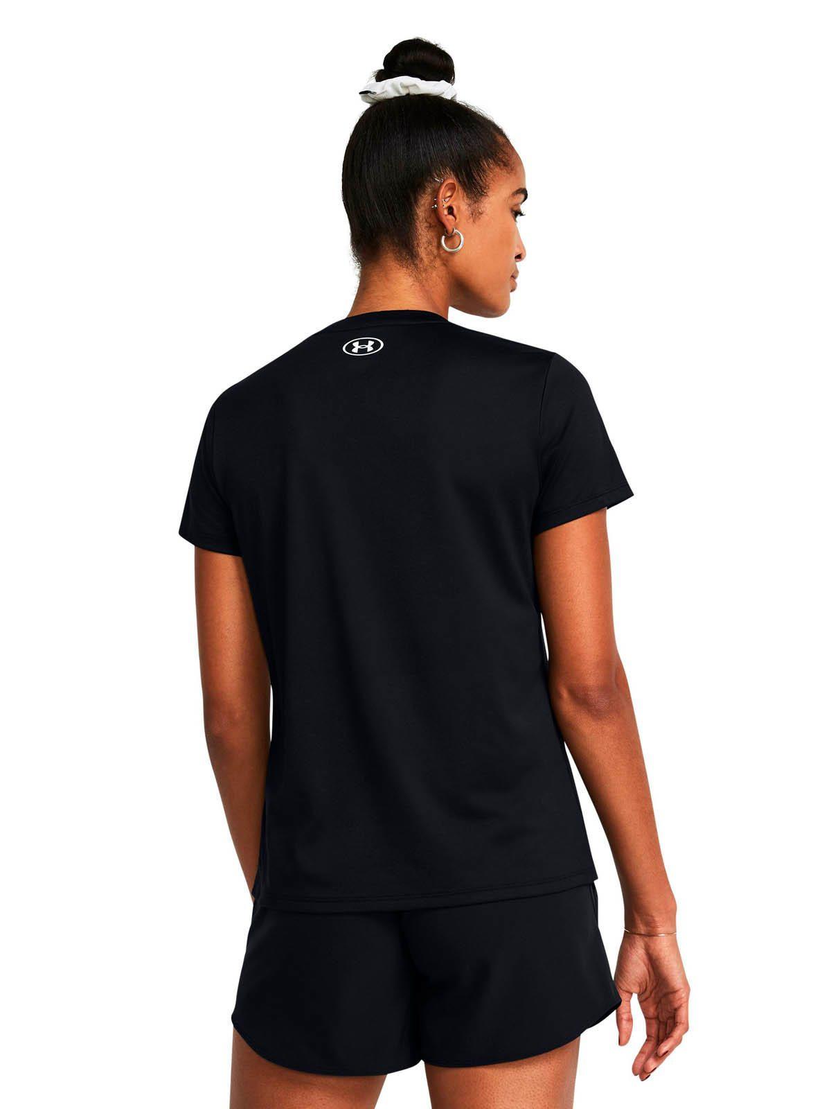 Polera manga corta UA Tech mujer Negro-4