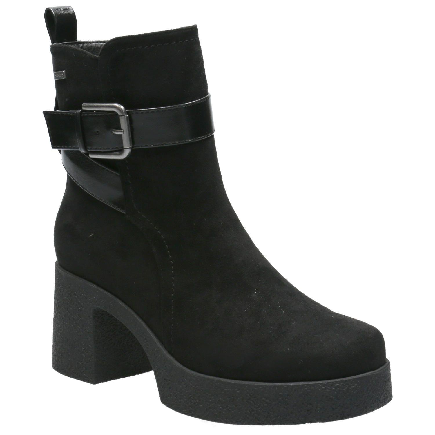 Botín Mujer Gemma Negro-0