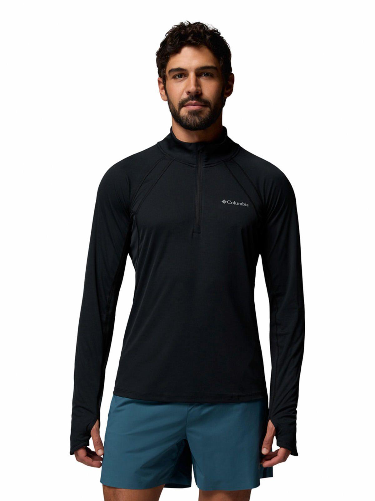 Polar Hombre Stealth Spring Half Zip Negro-0