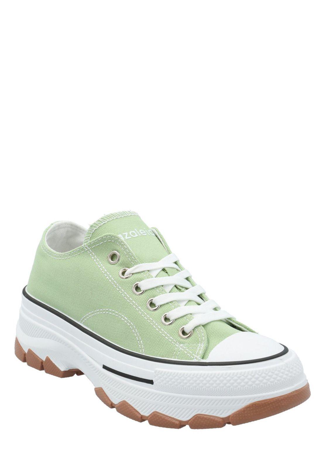 Zapatilla Mujer Rachel Verde Menta-0