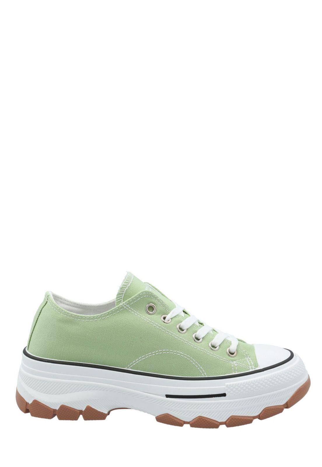 Zapatilla Mujer Rachel Verde Menta-1