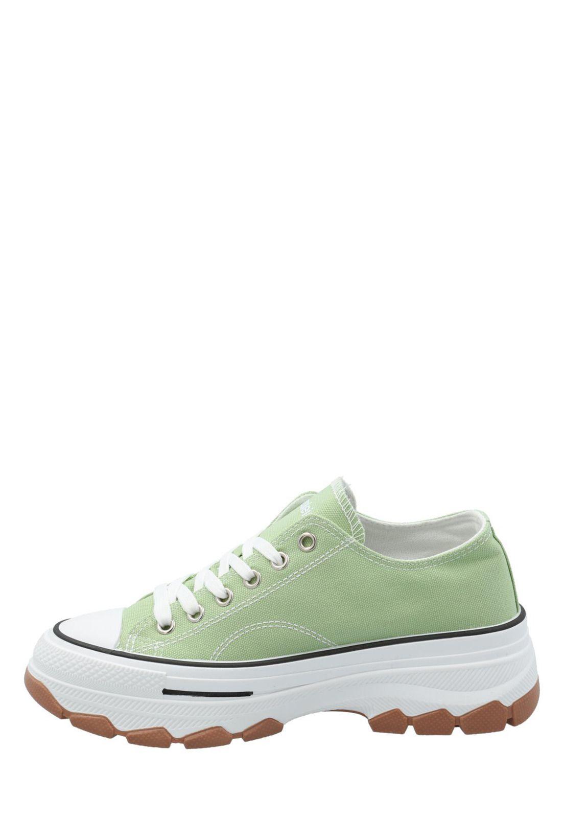 Zapatilla Mujer Rachel Verde Menta-5