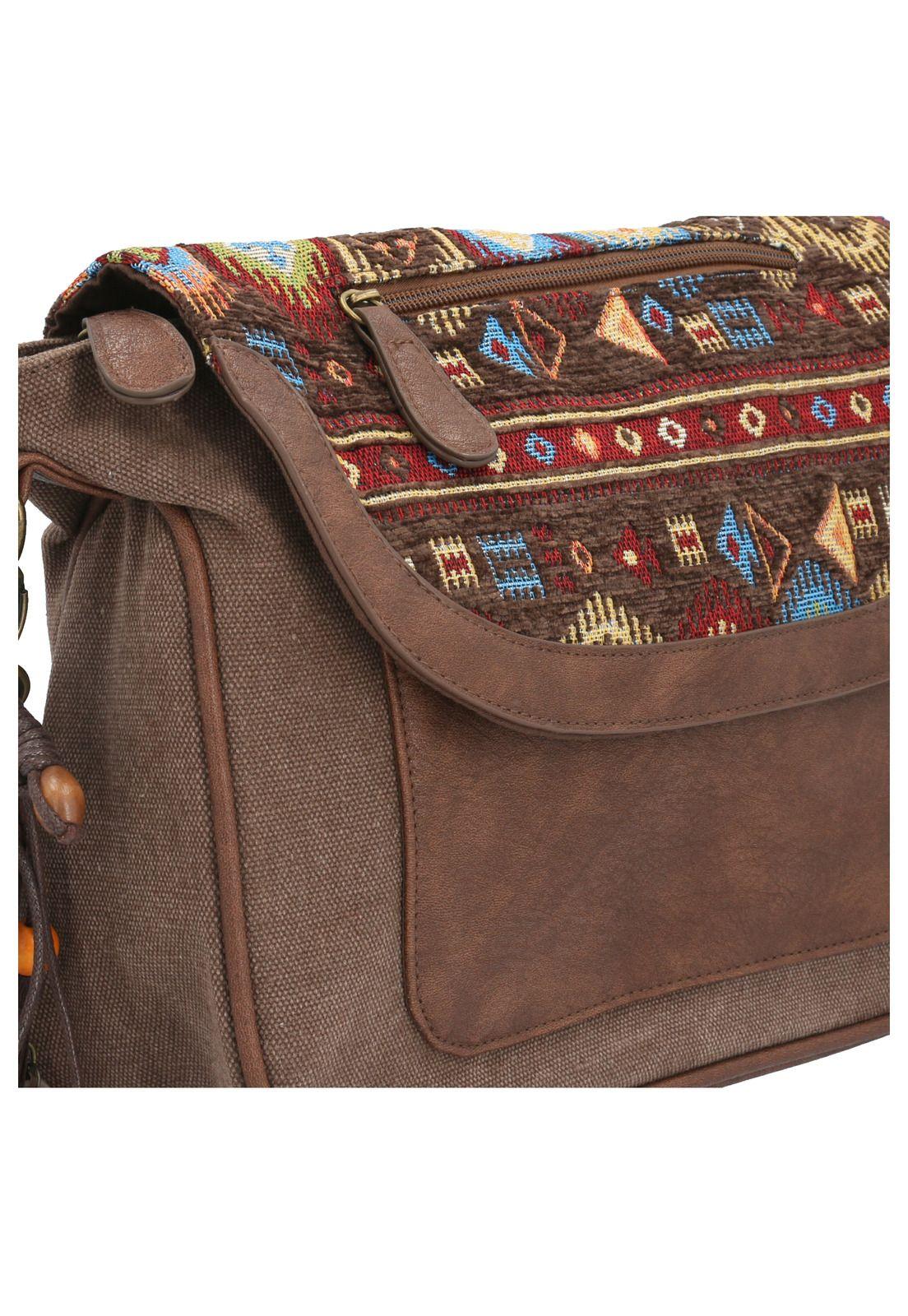Cartera Mujer Logan Cross Café-3
