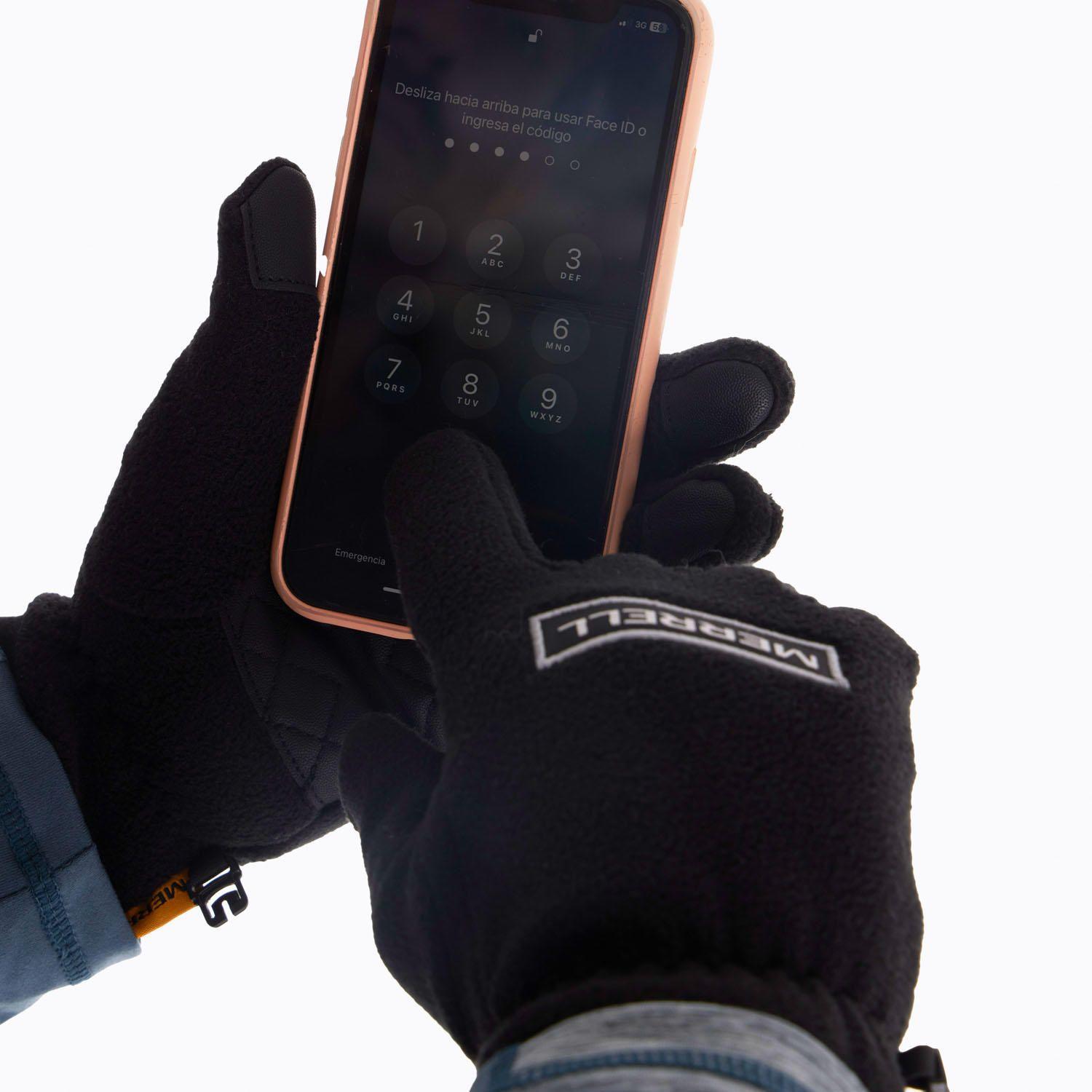 Guante Unisex Calbuco Fleece Negro-1