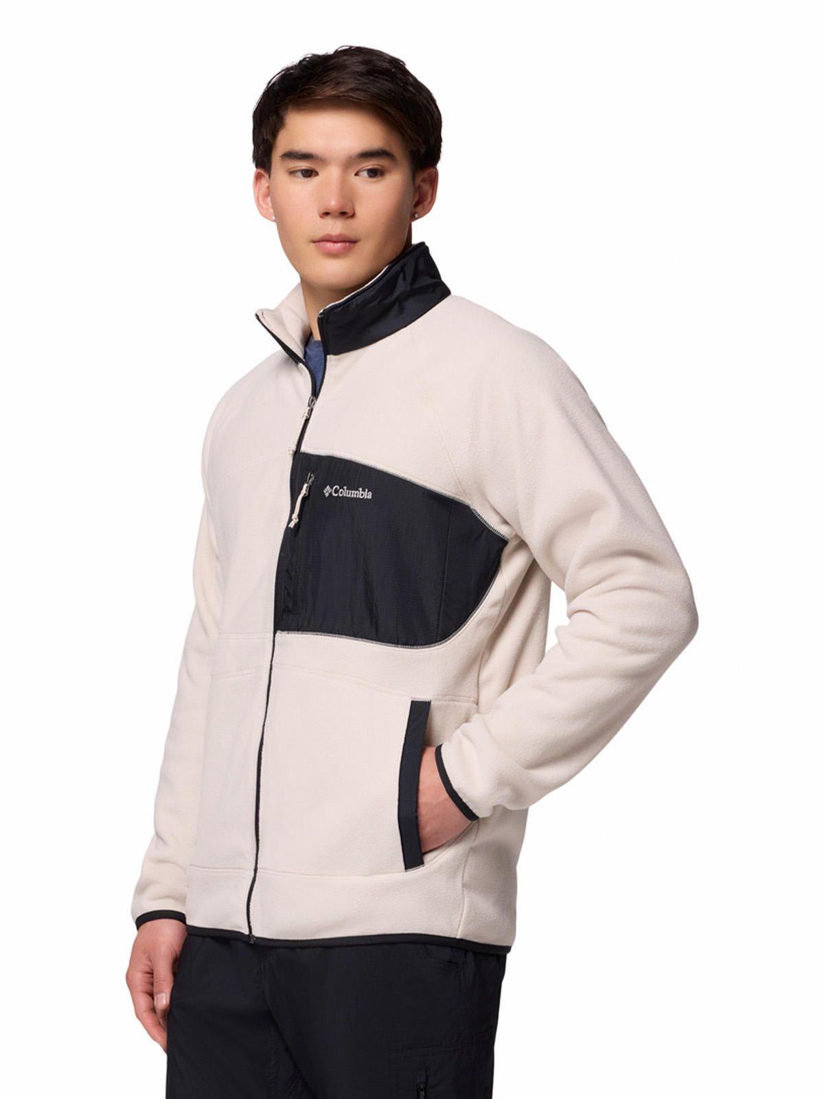 Polar Hombre Fast Trek Overlay Full Zip Beige-3