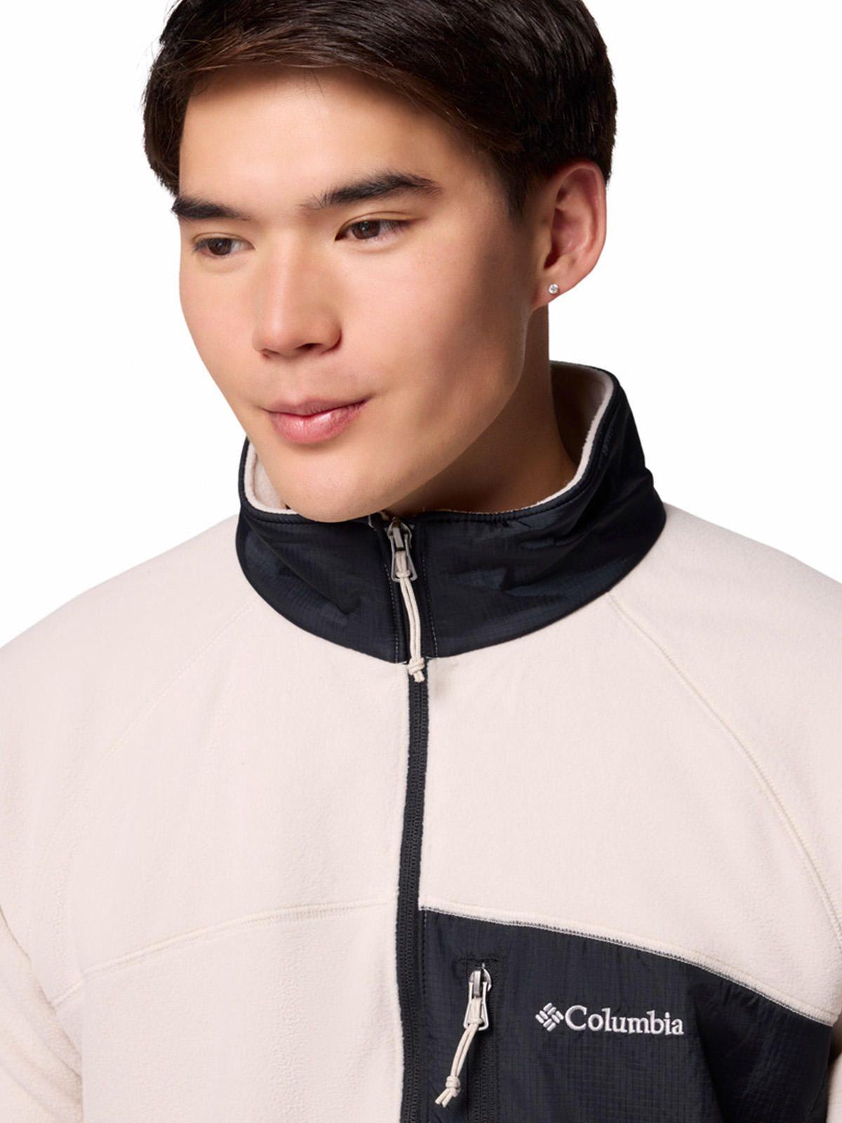 Polar Hombre Fast Trek Overlay Full Zip Beige-5