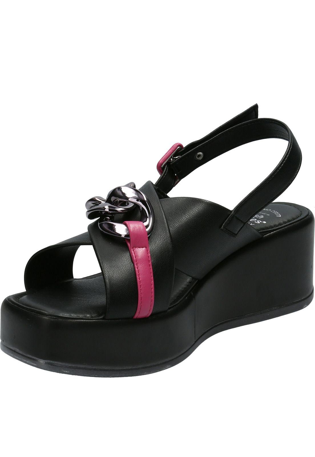 Sandalia Mujer Lara Negro-3