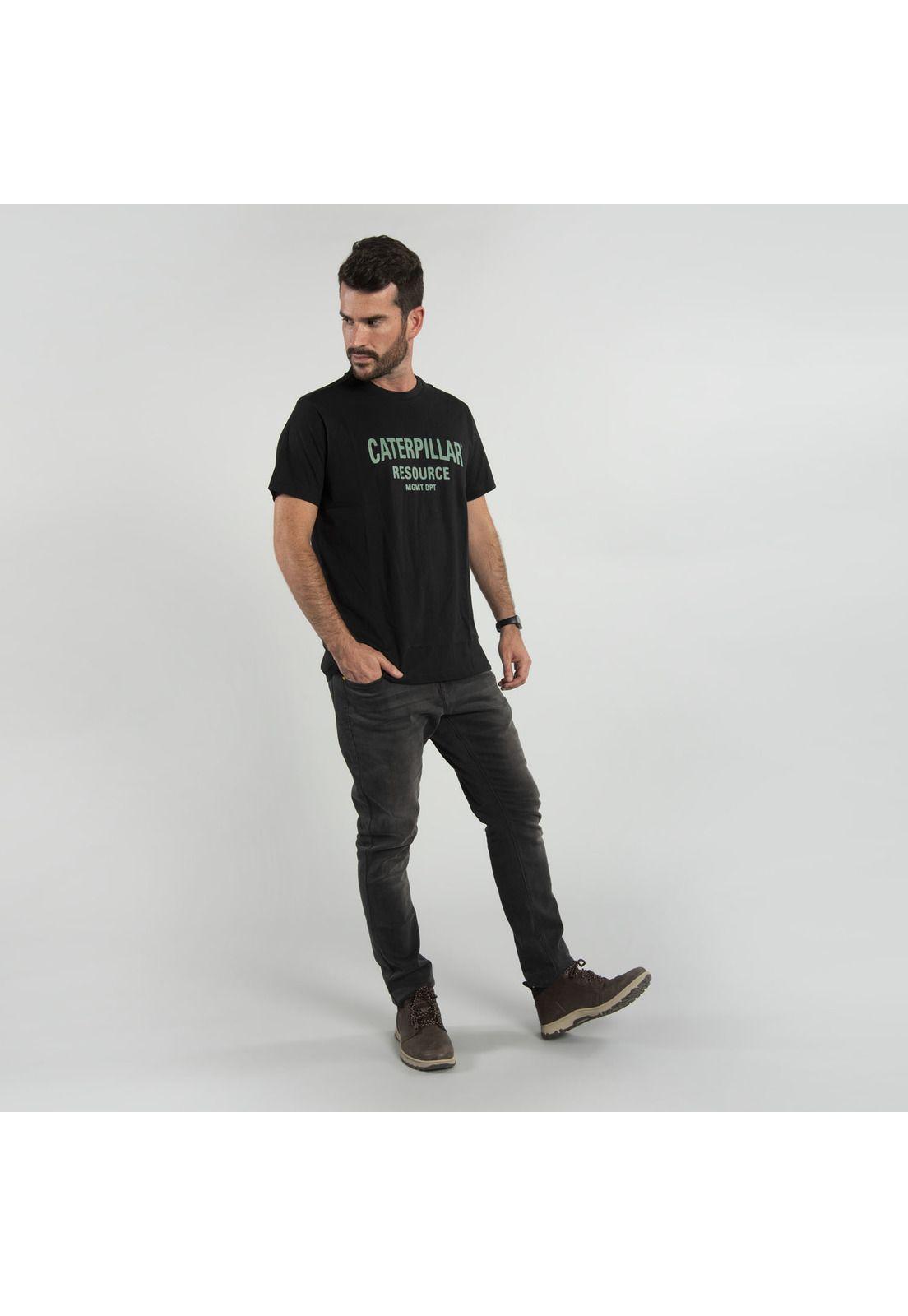 Polera M/C Hombre Resource Graphic Tee Negro-4