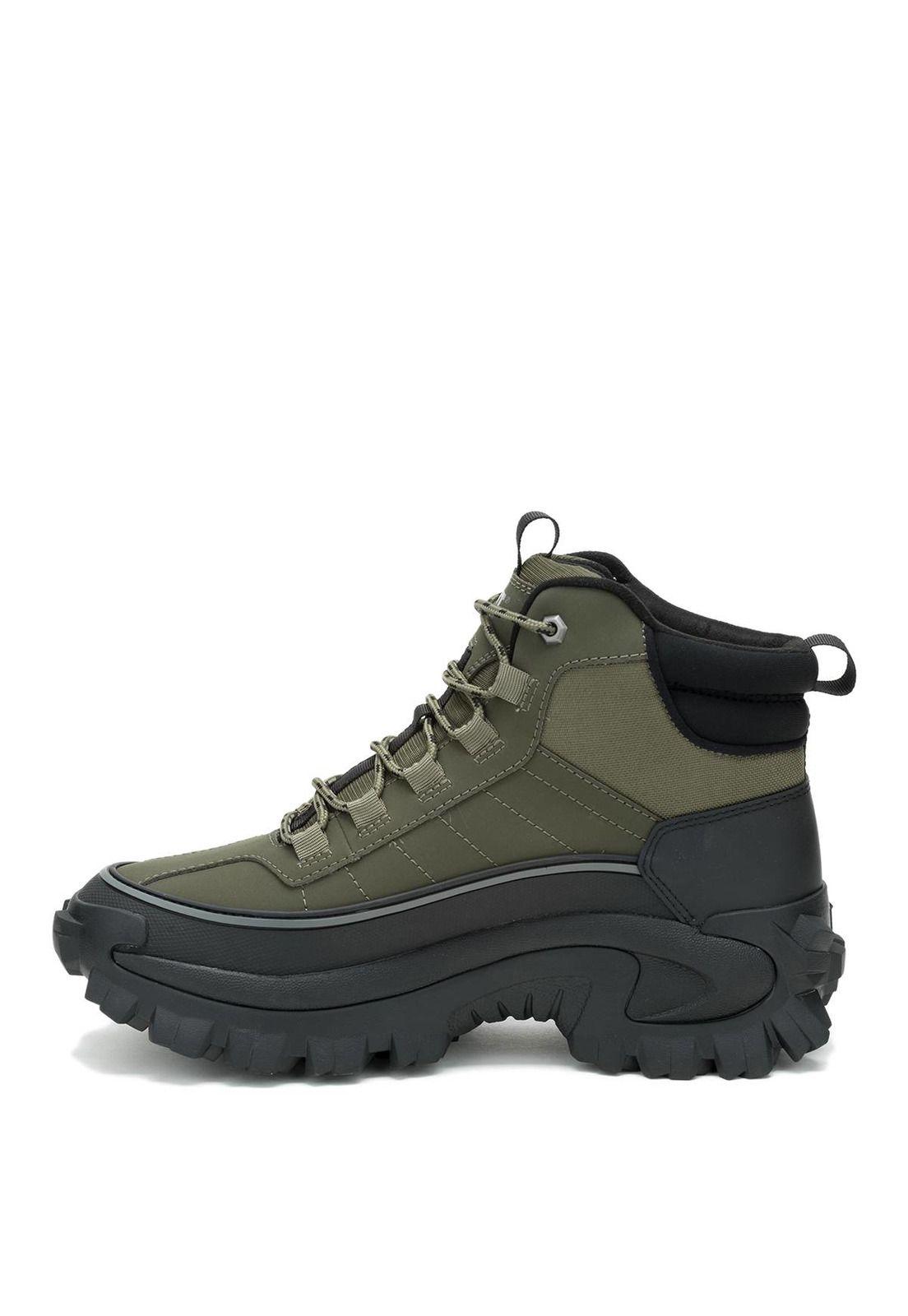 Zapatilla Cuero Unisex Intruder Galosh 2 Verde-3