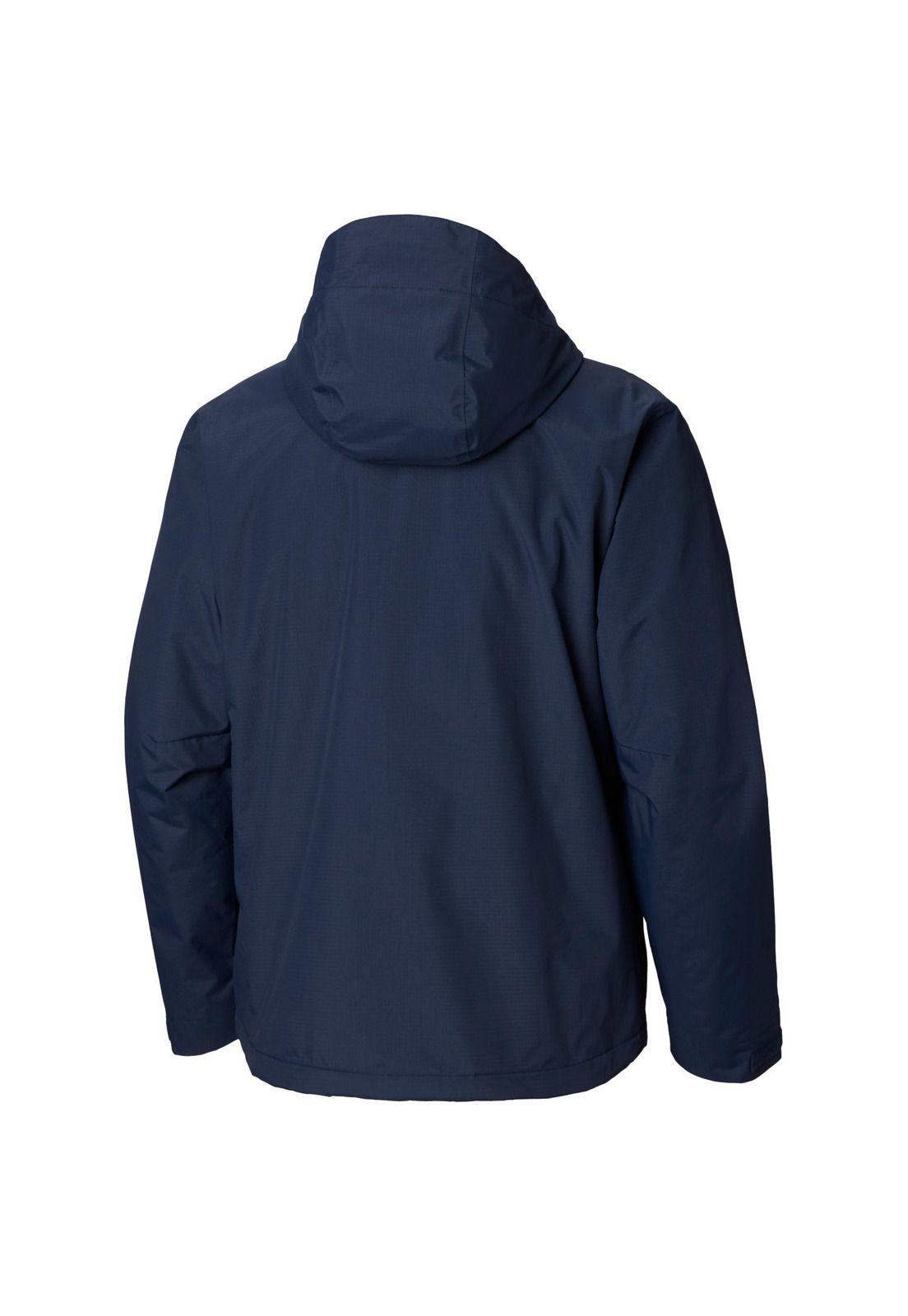 Parka Top Pine™ Insulated Rain Jacket Azul-1