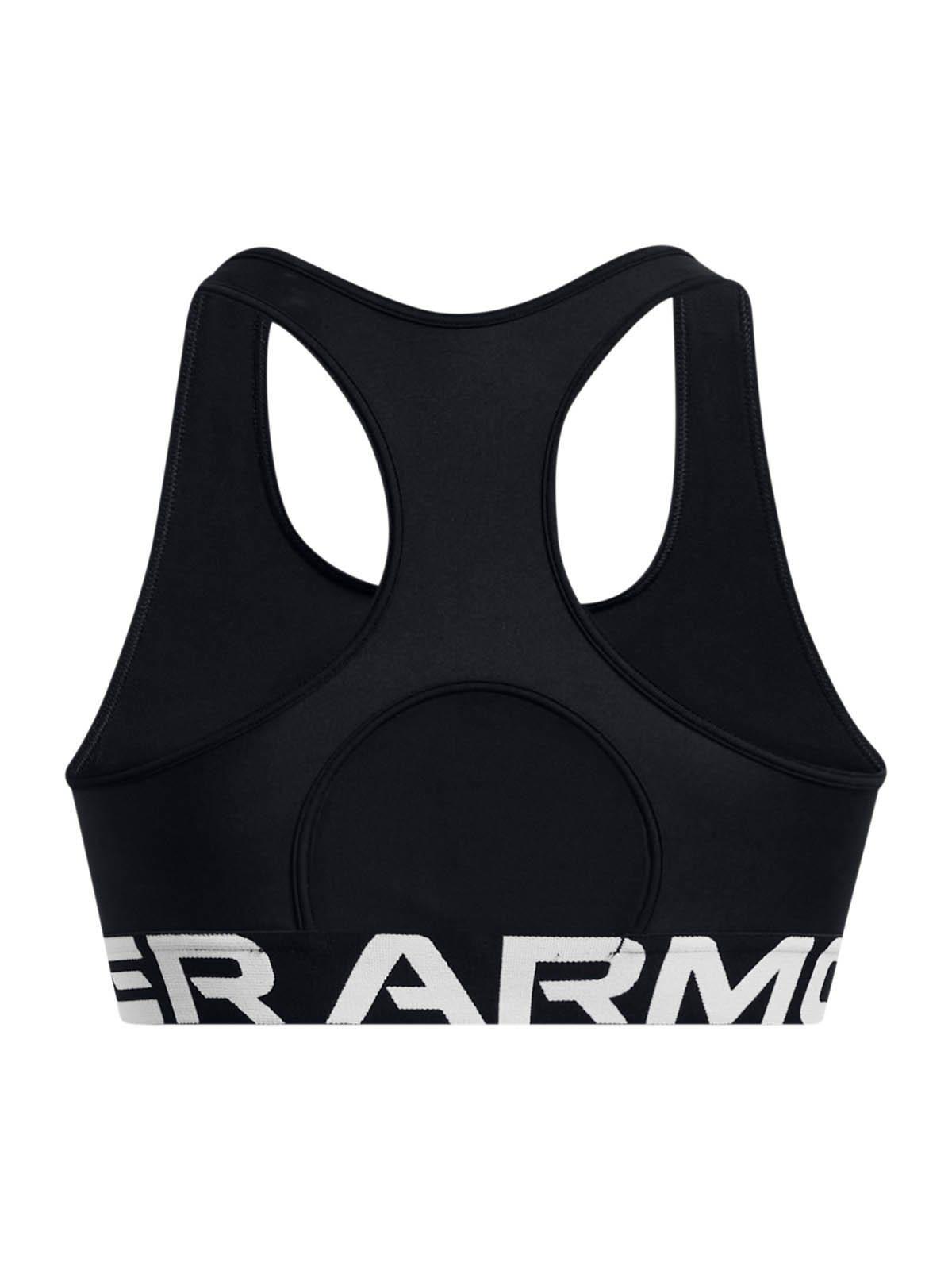 Sostén dep HeatGear® Armor Mid mujer Negro-1