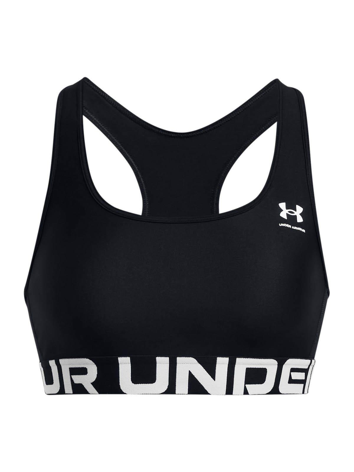 Sostén dep HeatGear® Armor Mid mujer Negro-0