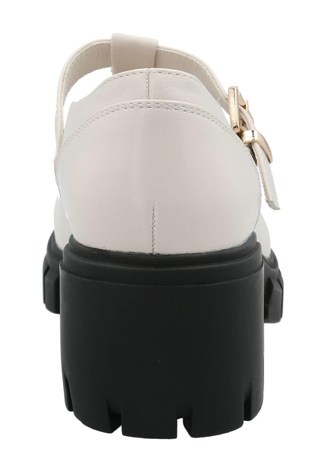 Zapato Mary Jane Rovers Mujer Crudo-6