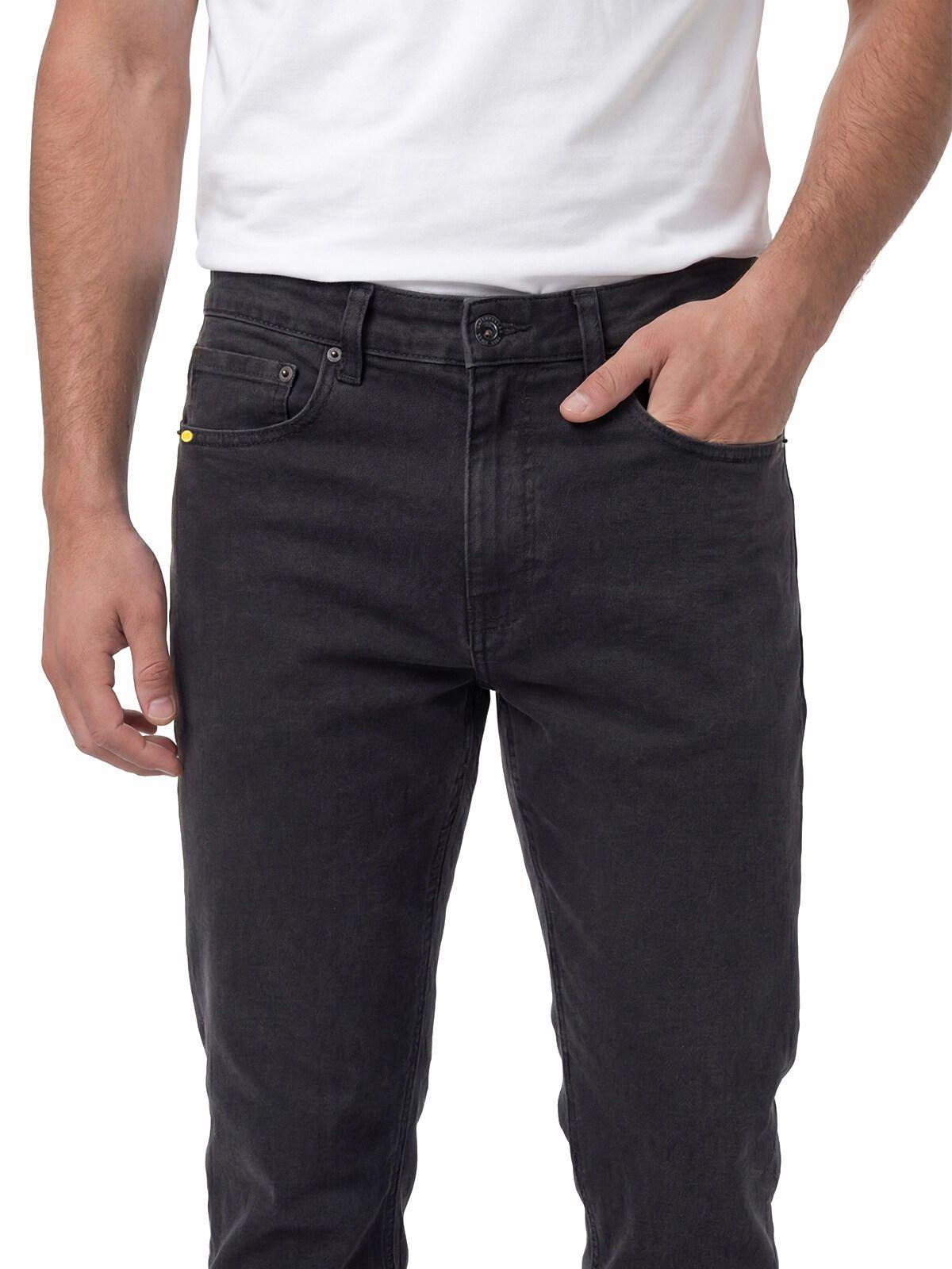 Jeans Hombre Triblend Stretch Denim Skinny Negro-4