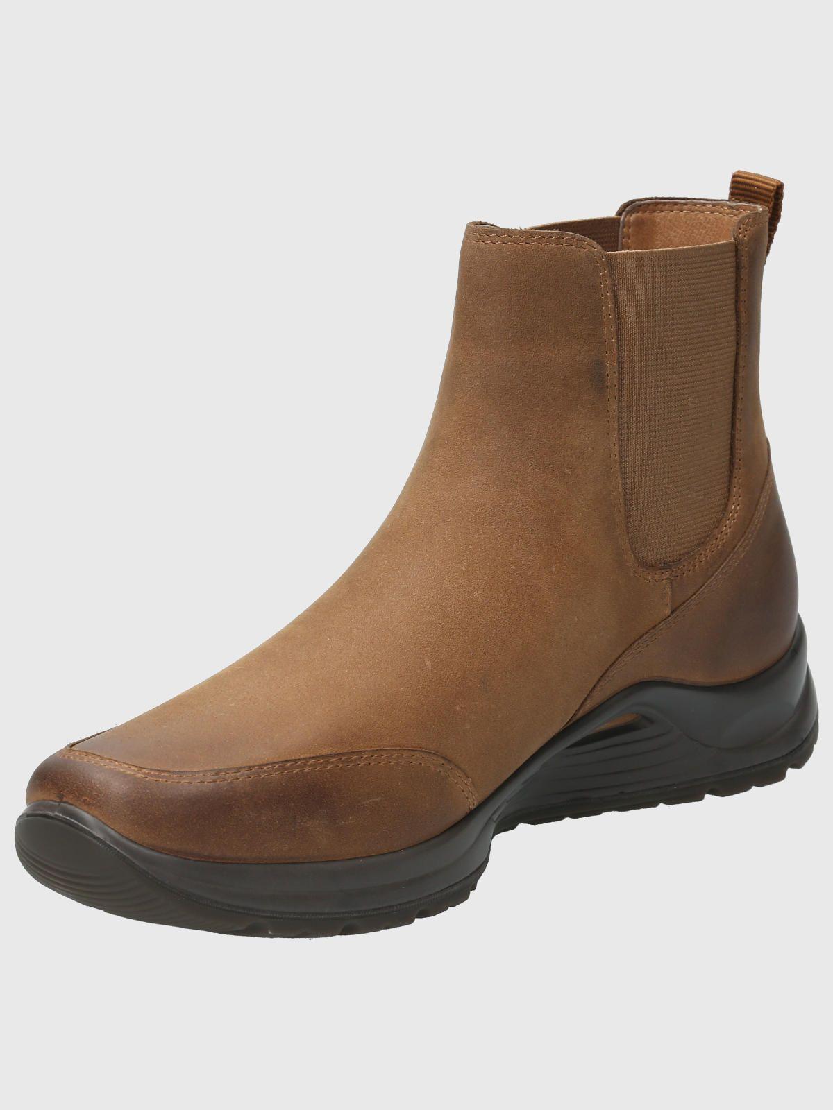Botin Cuero Mujer Coley Café-4