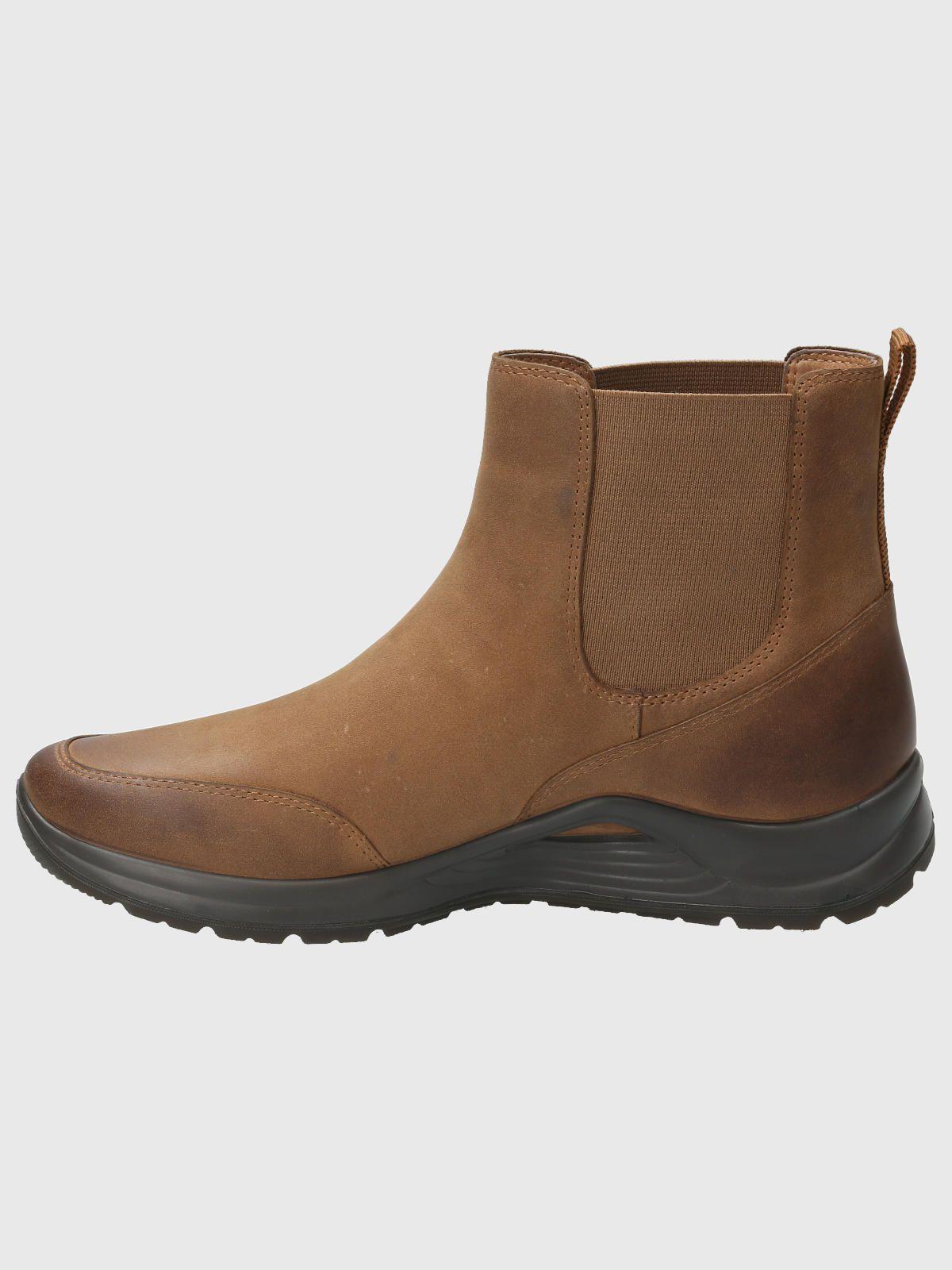 Botin Cuero Mujer Coley Café-5