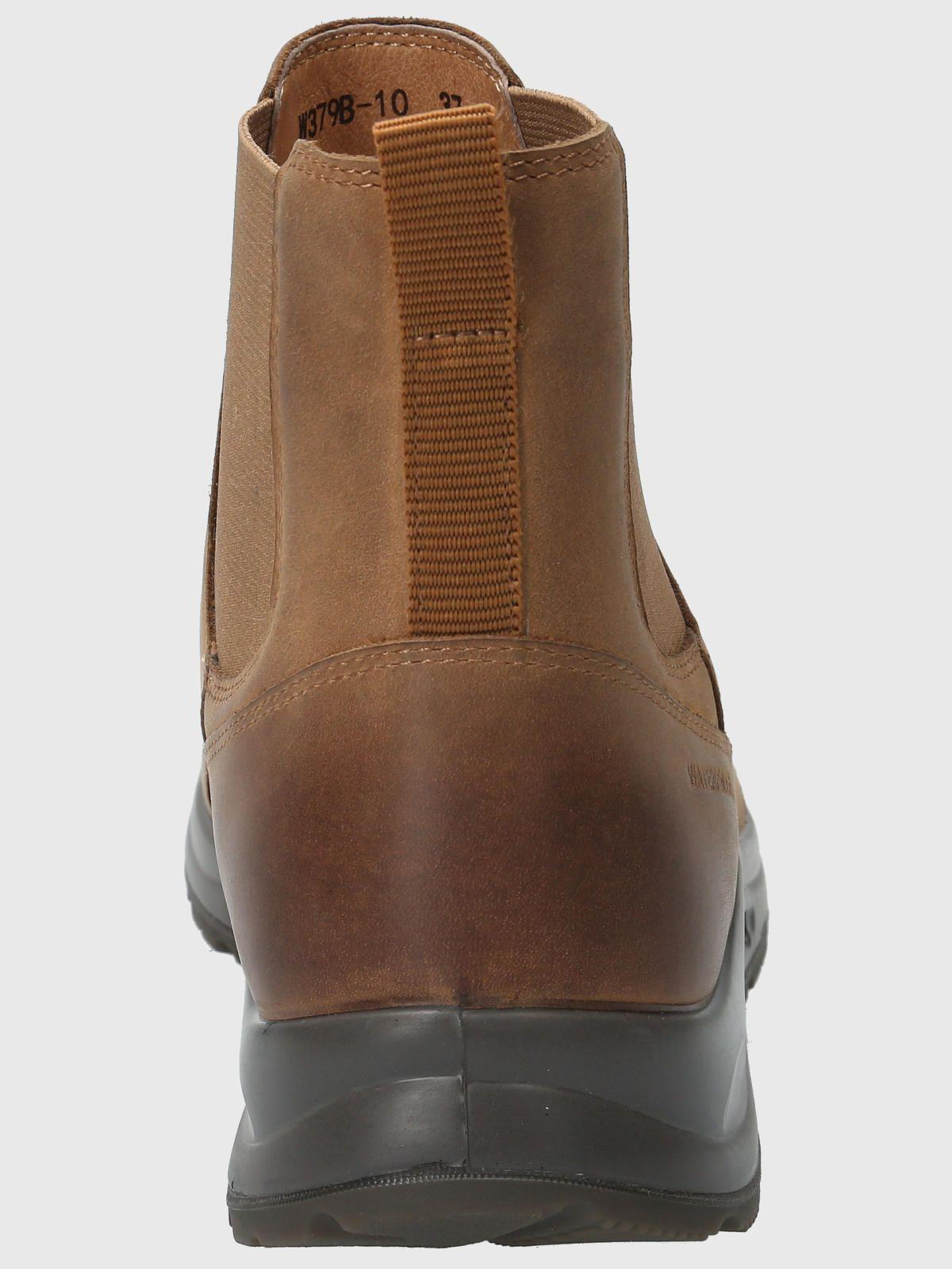 Botin Cuero Mujer Coley Café-6