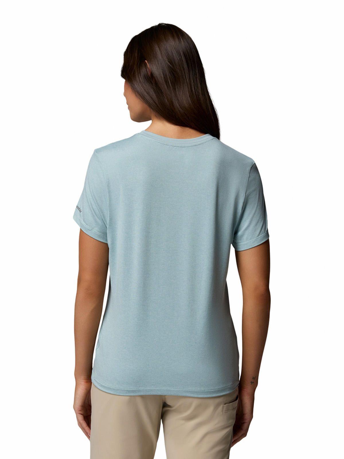 Polera MC Mujer Parsons Point Celeste-3
