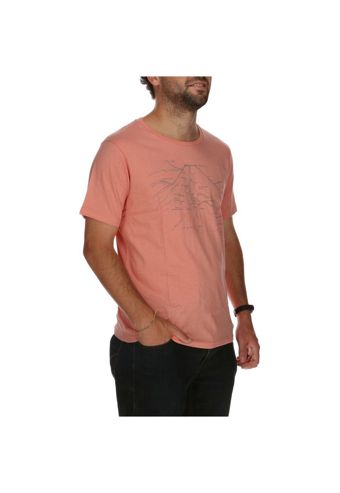 Polera Hombre Organic Rosa-3