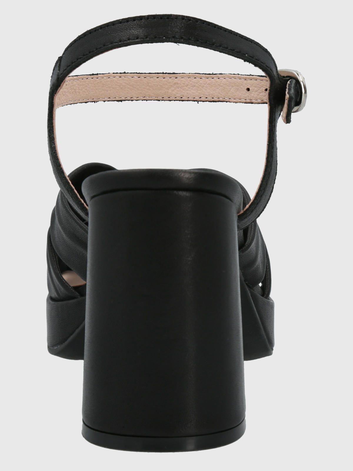 Sandalia Mujer Cuero Berfolte Negra-6