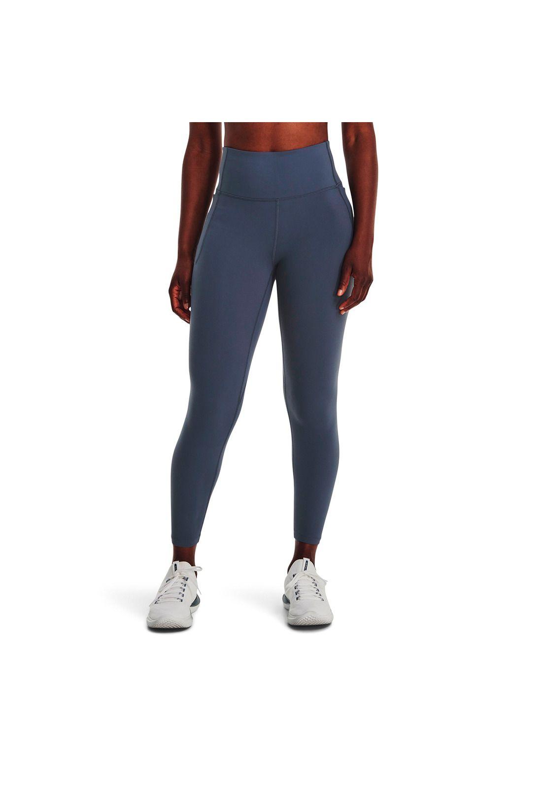 Calza Training Meridian Ankle Gris Mujer-3