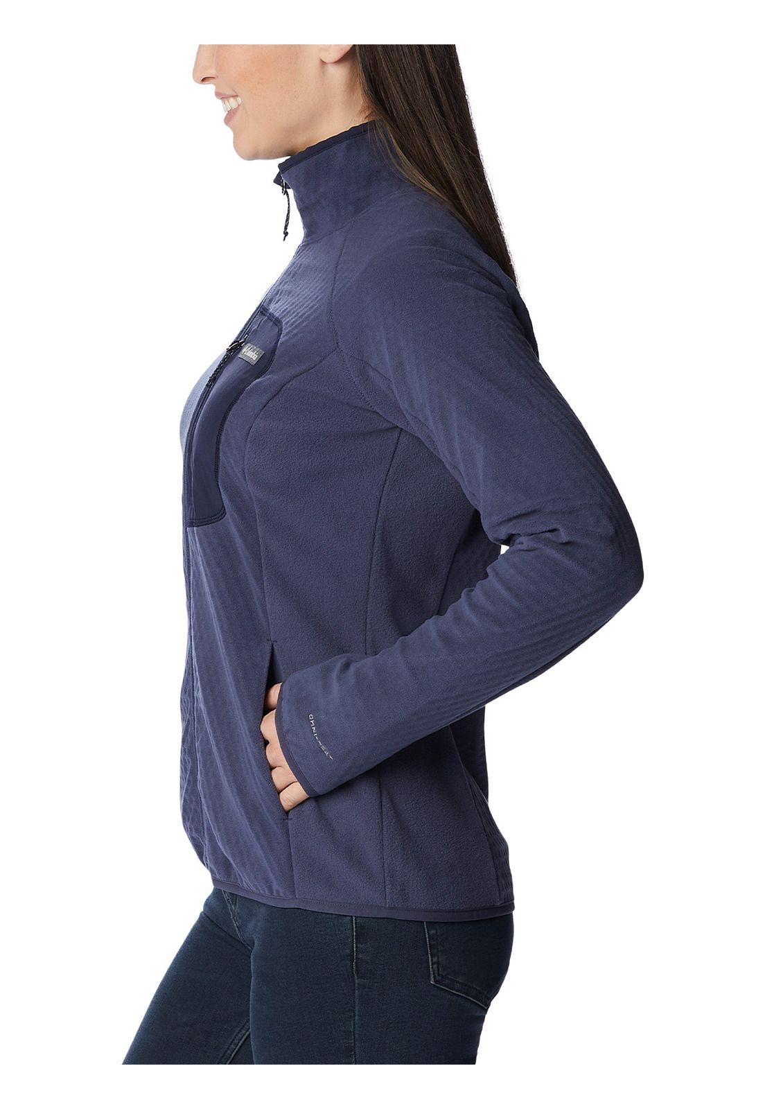 Parka Mujer Outdoor Tracks Full Zip Azul-1