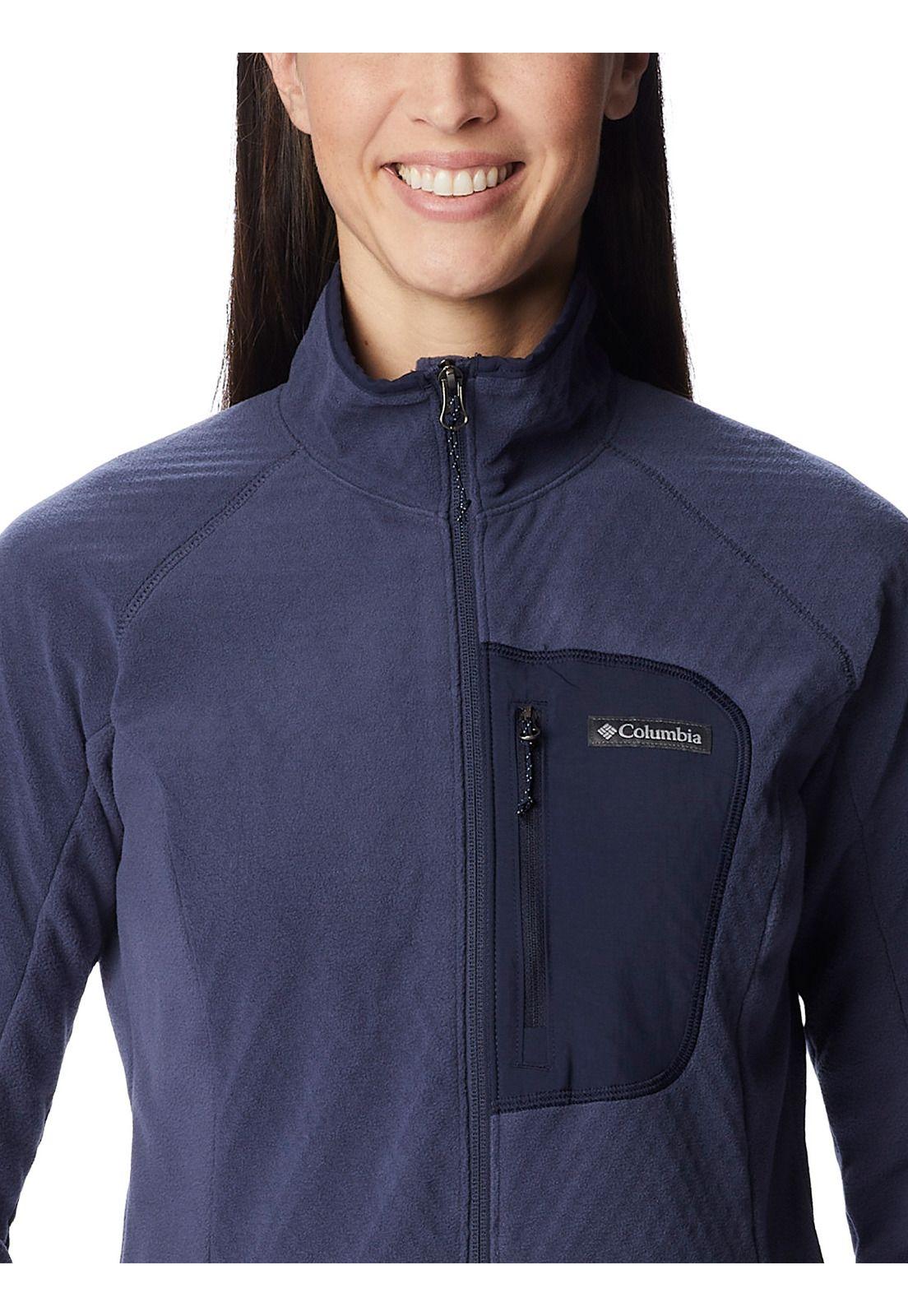 Parka Mujer Outdoor Tracks Full Zip Azul-3