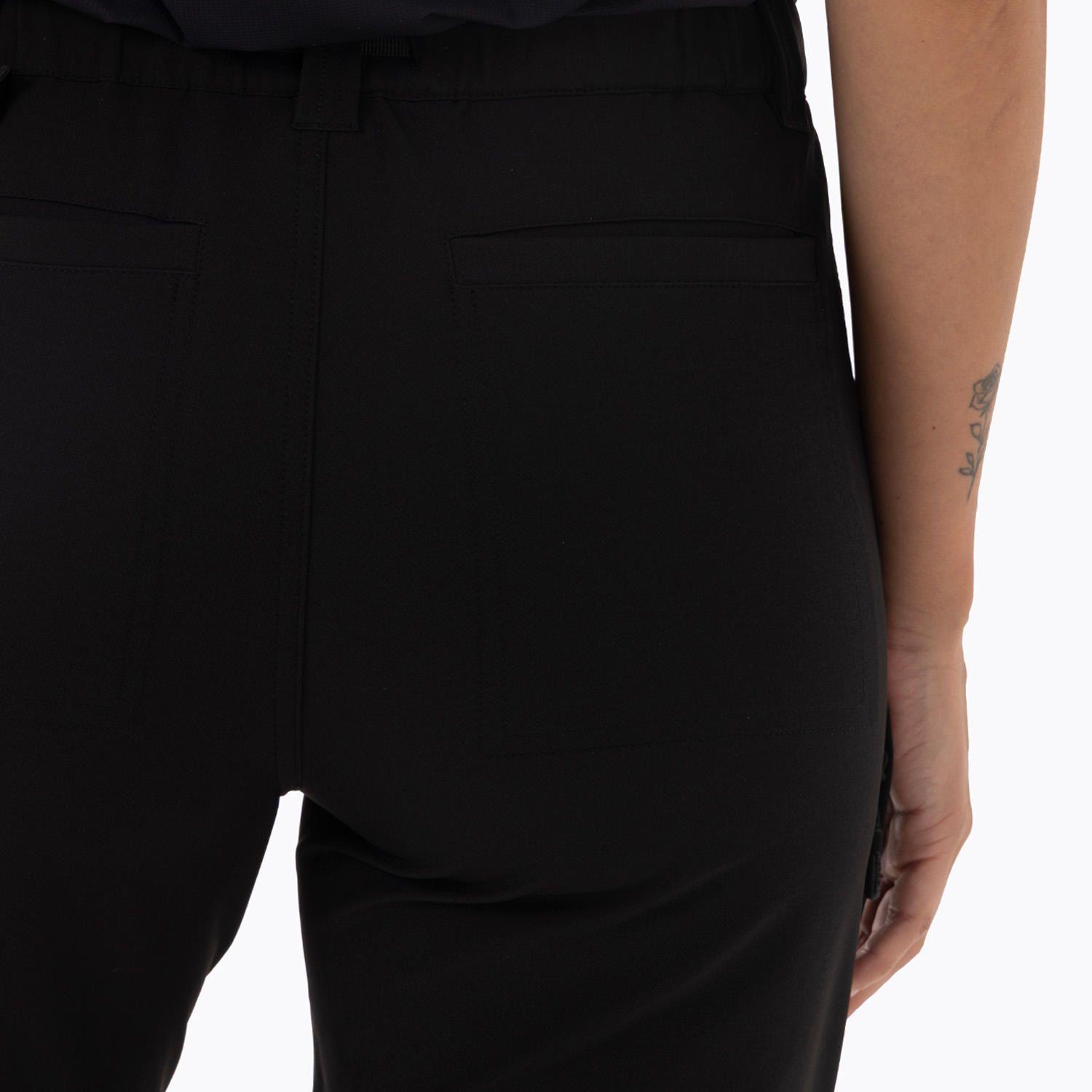 Pantalon 4 Way Spandex Negro Mujer-7