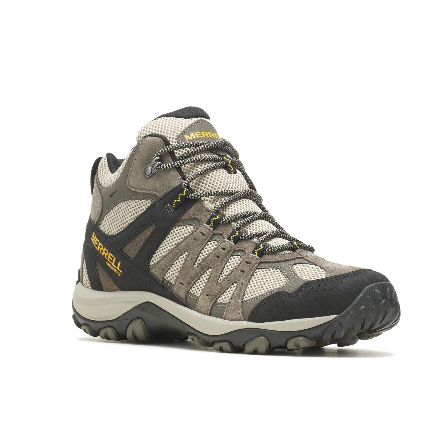 Botín imperm Hombre Accentor 3 Mid W Café Claro-1