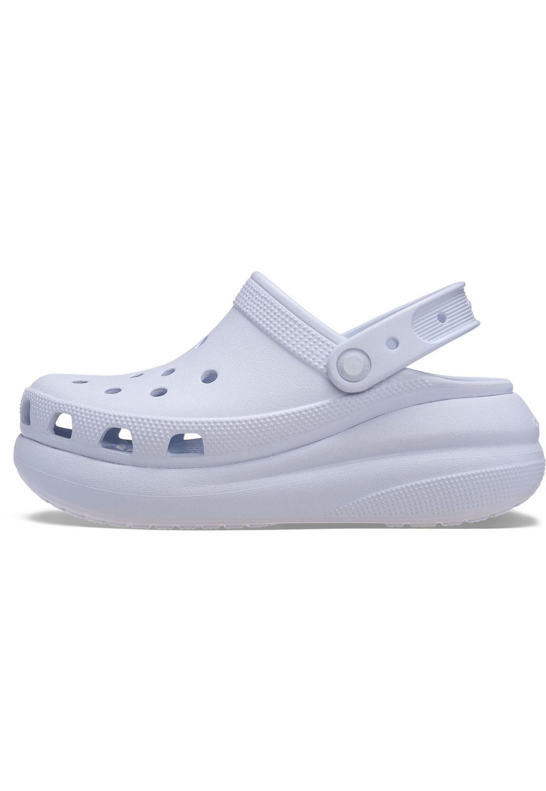 Zueco Crocs Mujer Crush Clog Morado-1