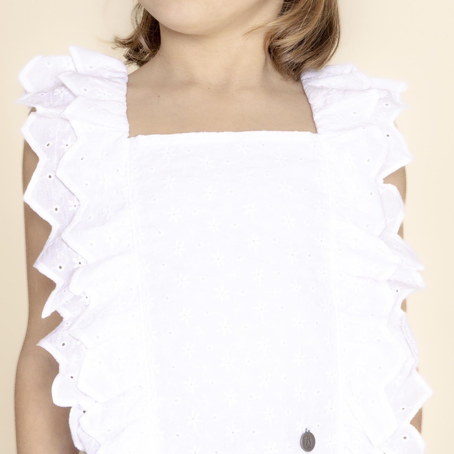 Blusa Niña Jazmín (4-16) Denim-3