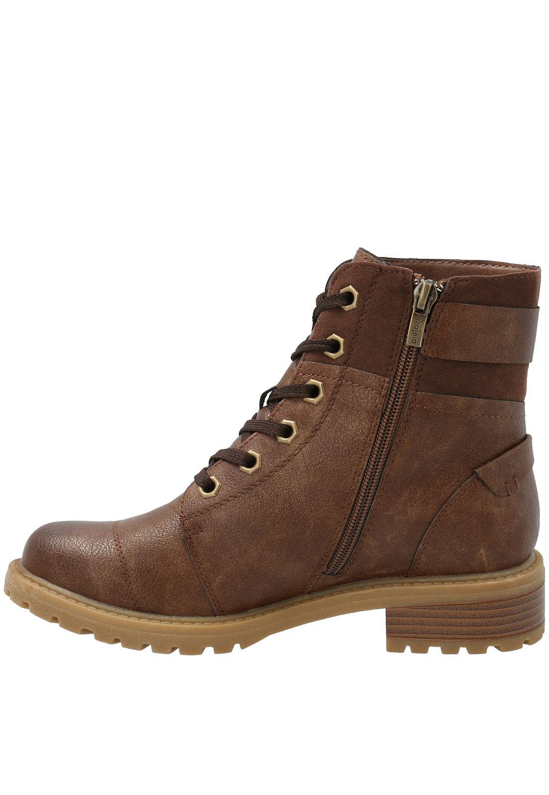 Botin Mujer Zidane Café-4