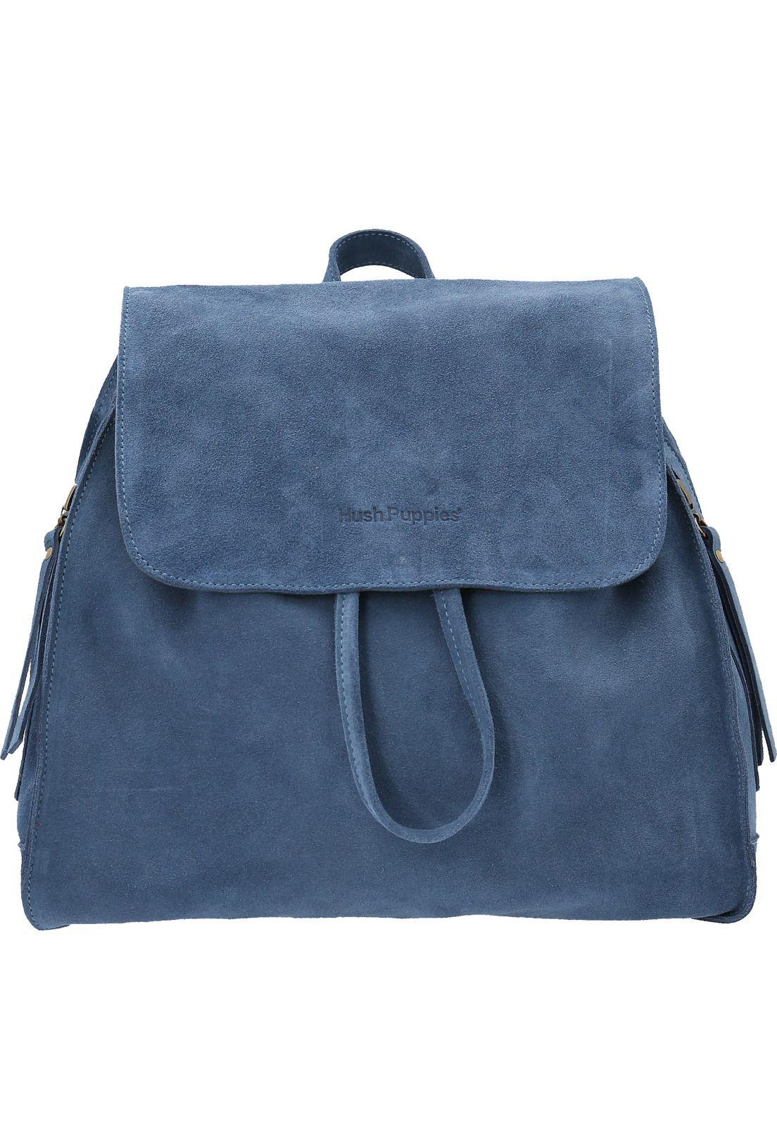 Mochila Cuero  Arantza Back Azul-0