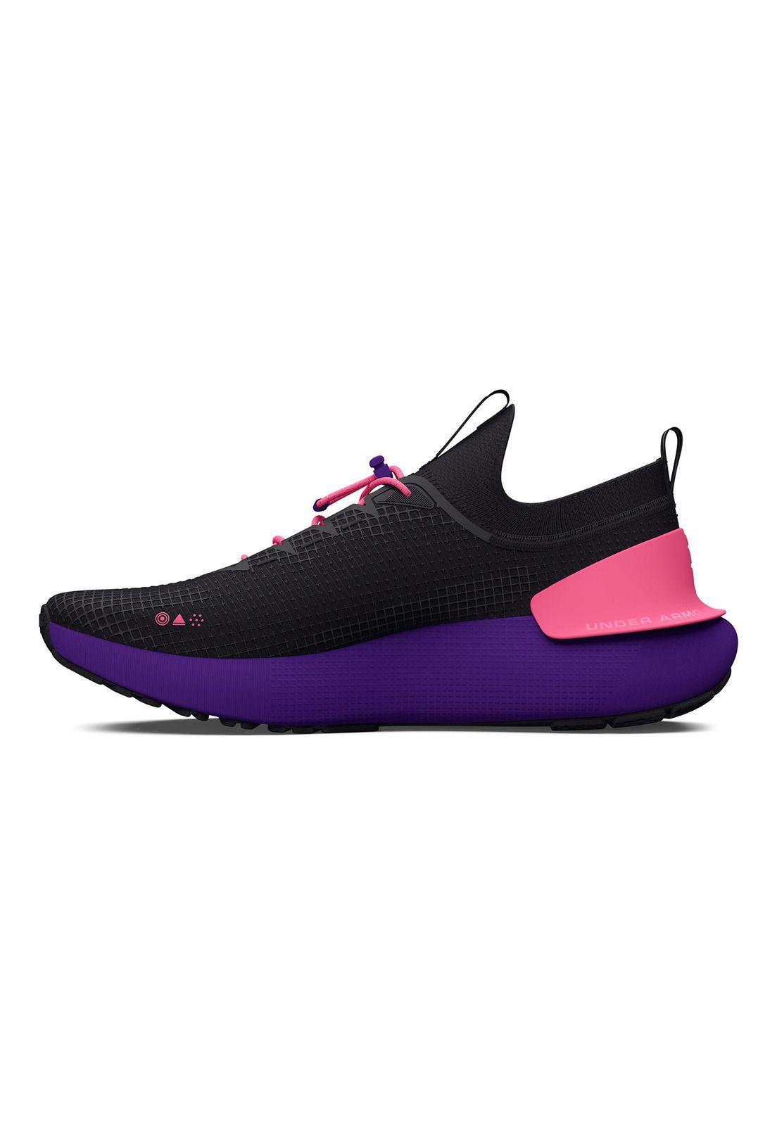 Zapatilla UA Hovr Phntm 3 Se Strm Unisex Negro-1