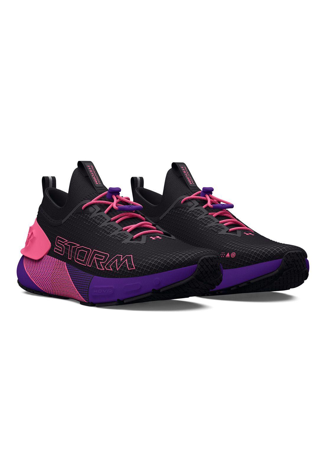 Zapatilla UA Hovr Phntm 3 Se Strm Unisex Negro-5