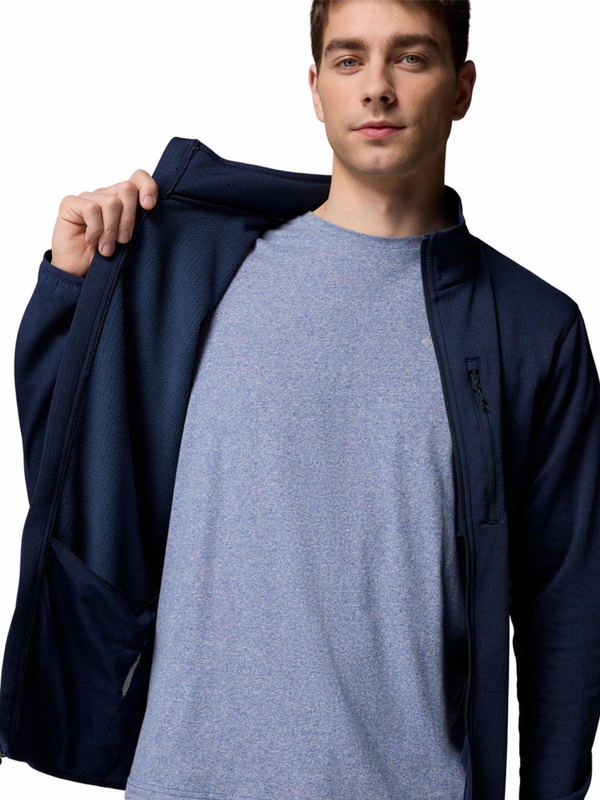 Polar Hombre Essential Hike Grid Azul-6