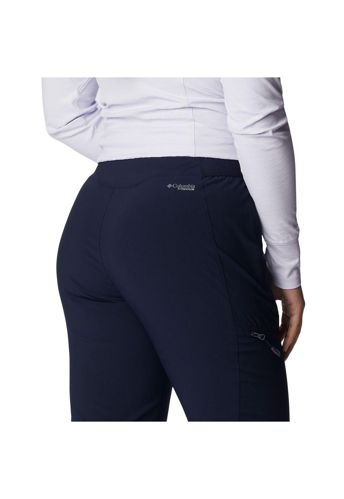 Pantalón W Titan Pass Pant Azul Oscuro Mujer-5