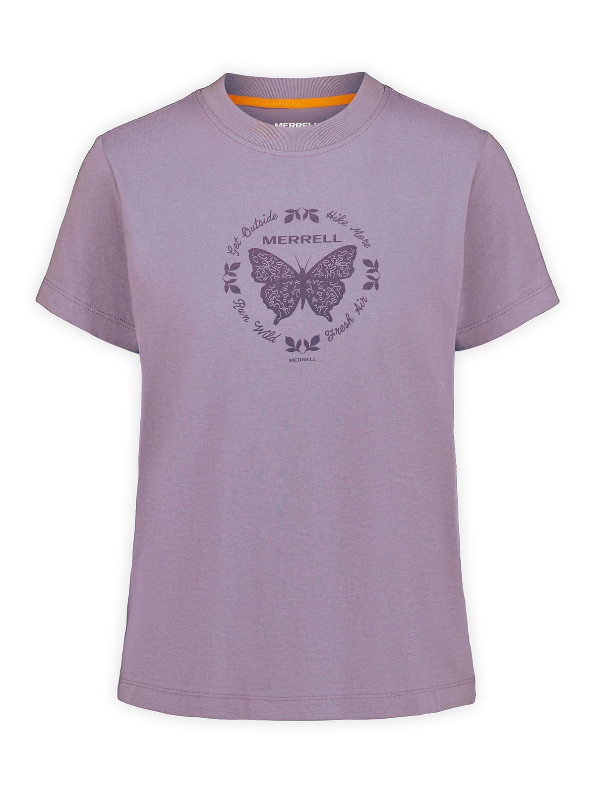 Polera MC Mujer Butterfly Tee Morado-6